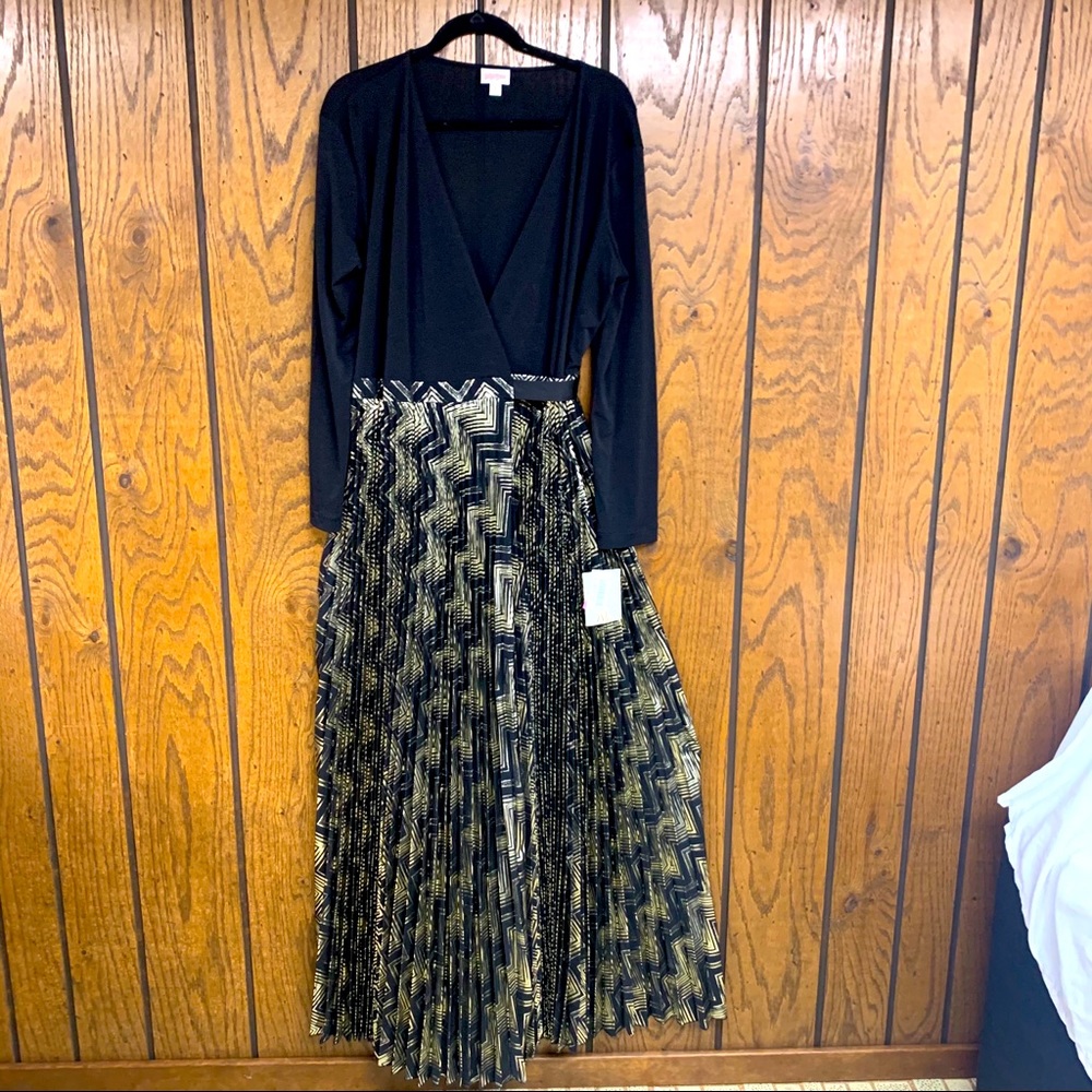 LuLaRoe DeAnne Elegant Collection Dress